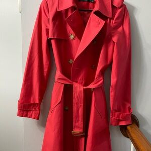 Ralph Lauren Vibrant pink Trench Coat